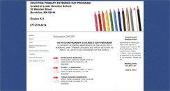 Desktop Screenshot of devotionextendeddayprogram.com